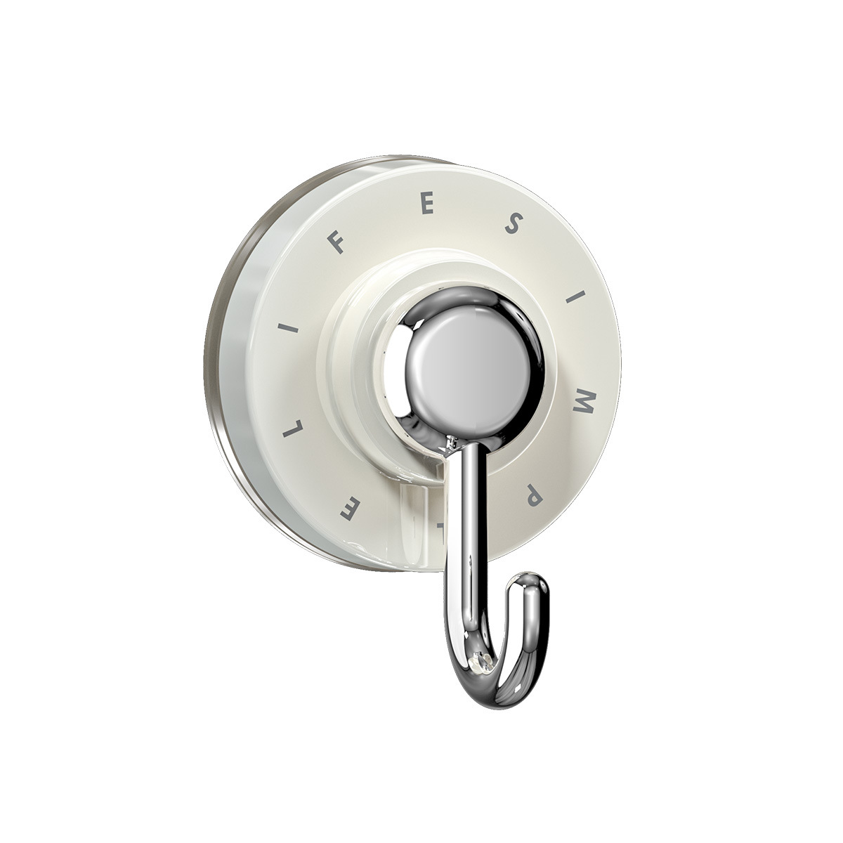 Móc treo cốc hút xoay phòng tắm không đục lỗ đa chức năng treo tường phòng ngủ phòng tắm chịu lực cường lực liền mạch keo