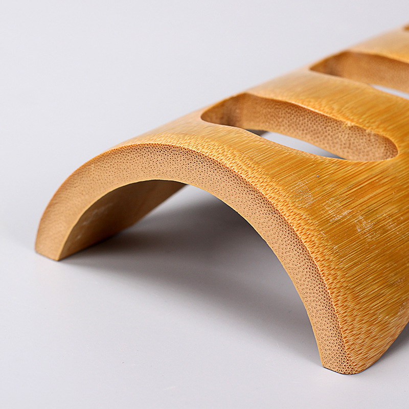 Kệ đựng cốc trà bằng tre, kệ đựng cốc trà, Giá treo cốc hội nghị gia đình, Giá đựng đồ dùng trà nhiều kiểu dáng, Giá đựng cốc trà