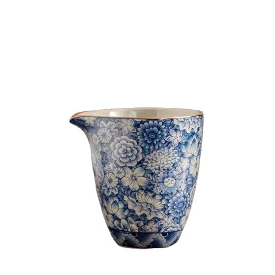 Cốc gốm cổ, cốc gốm xanh trắng, cốc đều, cốc mở, bộ trà bổ dưỡng, bộ trà Kung Fu, cốc bậc thầy pha trà, cốc trà