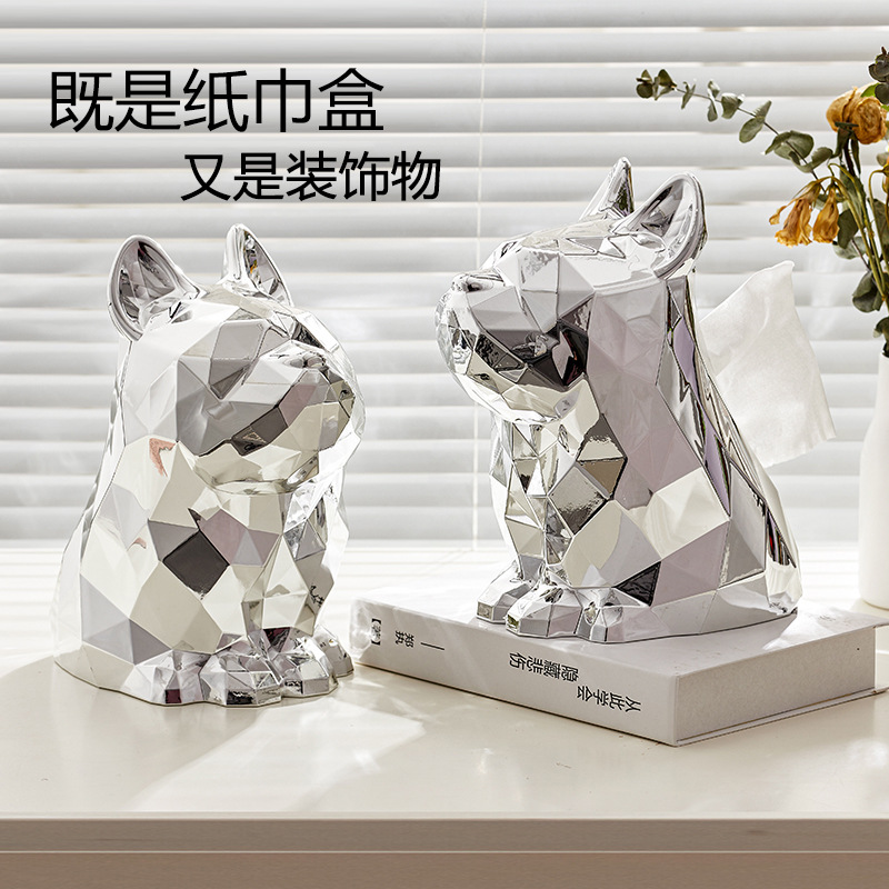 Hộp đựng khăn giấy Fadol 2023 nổi tiếng trên mạng phòng khách cao cấp hộp rút giấy sang trọng bàn trà đa năng đồ trang trí đựng khăn giấy