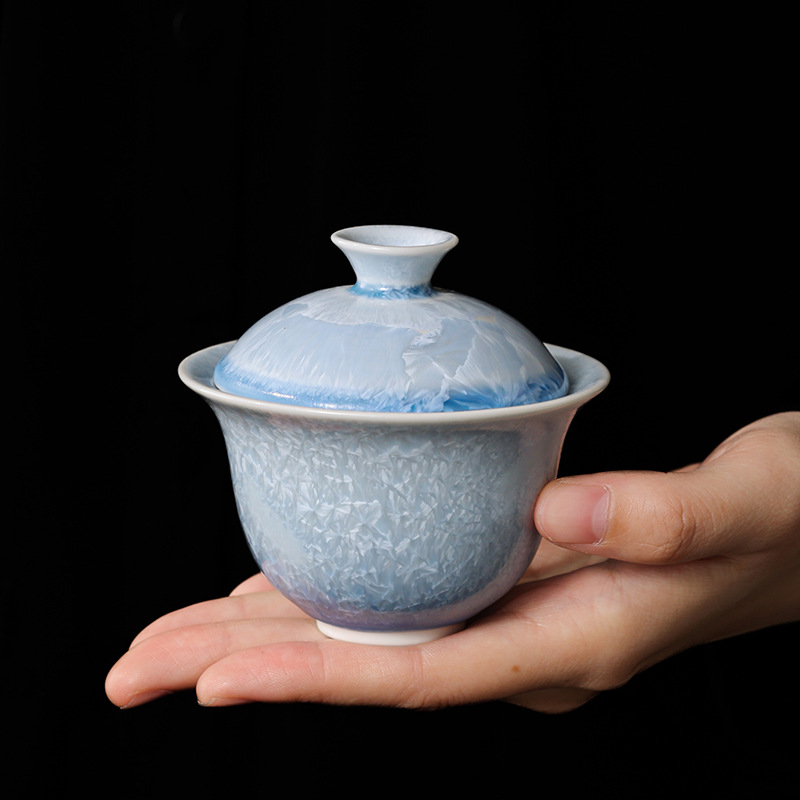 Cốc trà cốc pha trà cốc pha trà hoa đá cao cấp gia dụng không nóng tay