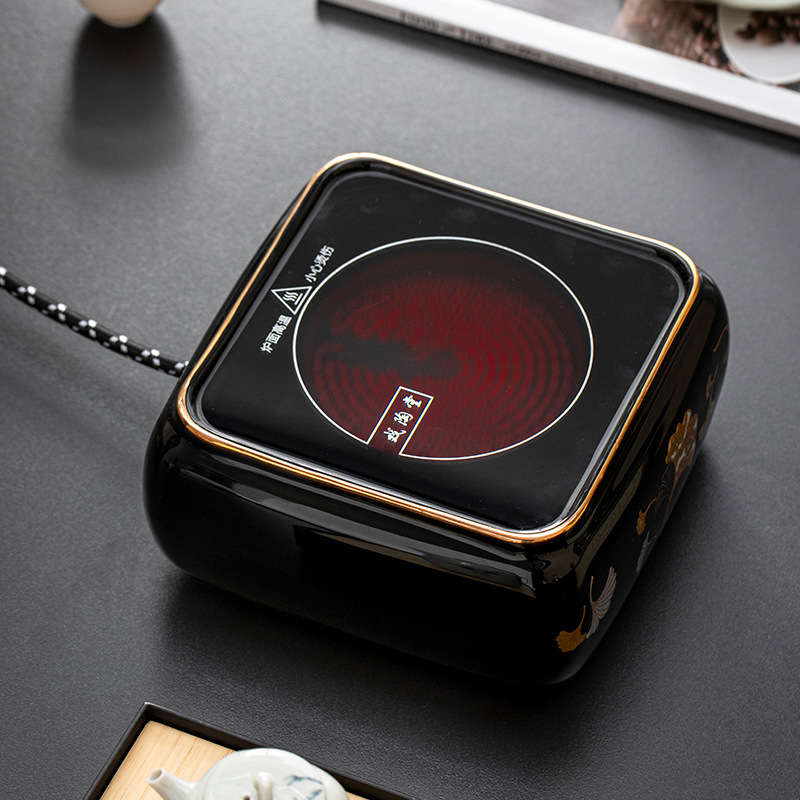 Dụng cụ pha trà bếp gốm điện thông minh ấm đun nước ấm đun nước ấm đun trà dung tích lớn bộ bếp đun trà điện cỡ nhỏ