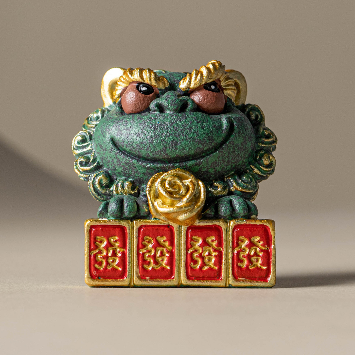 Đồ trang trí nhà bằng đá sa thạch xanh đồ trang trí nhỏ sáng tạo kiểu Trung Quốc