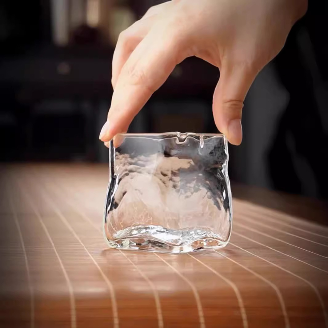 Cốc công bằng thủy tinh chịu nhiệt mẫu mới bộ tách trà chịu nhiệt dày dặn bộ trà kungfu sáng tạo kiểu Trung Quốc cao cấp gia dụng