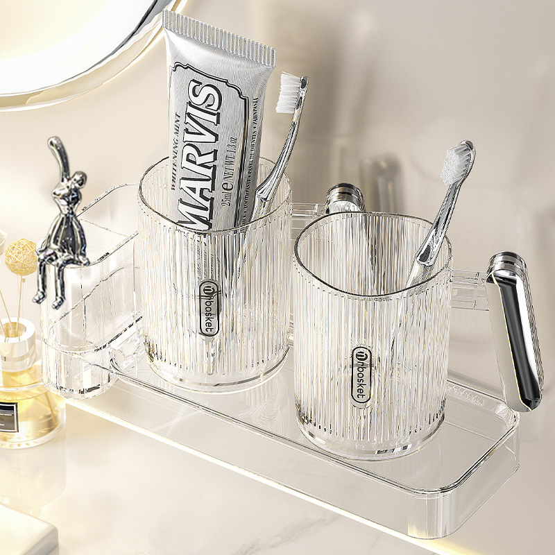 Cốc nước súc miệng sang trọng nhẹ cốc đựng bàn chải đánh răng cặp đôi cốc đựng bàn chải đánh răng có giá trị cao cốc đựng bàn chải đánh răng cốc đựng bàn chải đánh răng