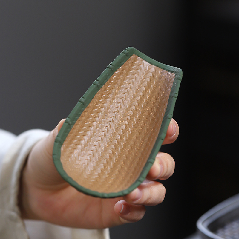 Đồ trang trí nhỏ, xẻng trà, khăn lau, phụ kiện bộ trà, thìa trà, gốm sứ chơi, bán buôn