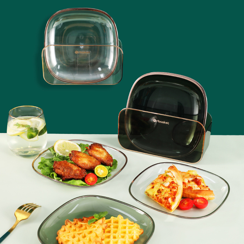 Đĩa xương nhẹ sang trọng, đĩa đựng rác để bàn có đế, Đĩa đựng đồ ăn nhẹ cấp thực phẩm mới, đĩa đựng trái cây, đĩa nhổ xương