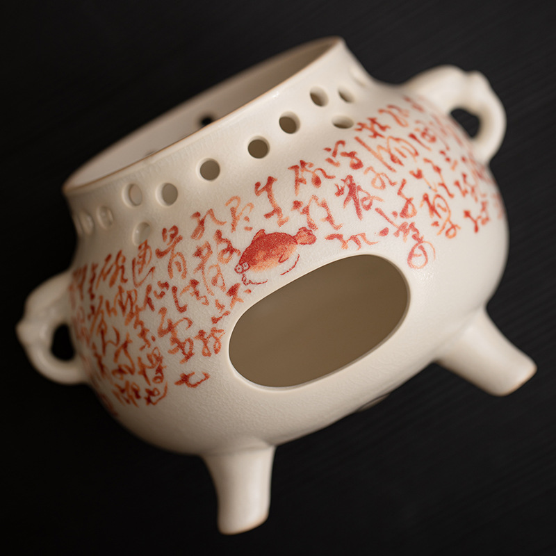 Trăm rác, soda, tráng men, cá, Si Wenzao, bộ trà, nồi xà, rượu, đế lò sưởi tốt lành, dụng cụ pha trà