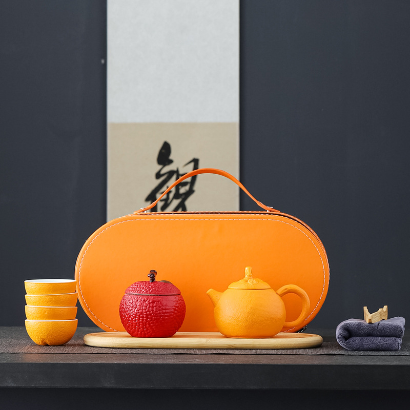 Bộ ấm trà du lịch Dajidi Quà tặng doanh nhân cao cấp Quà Tặng kỷ niệm ngày khai trương Tết Trung thu