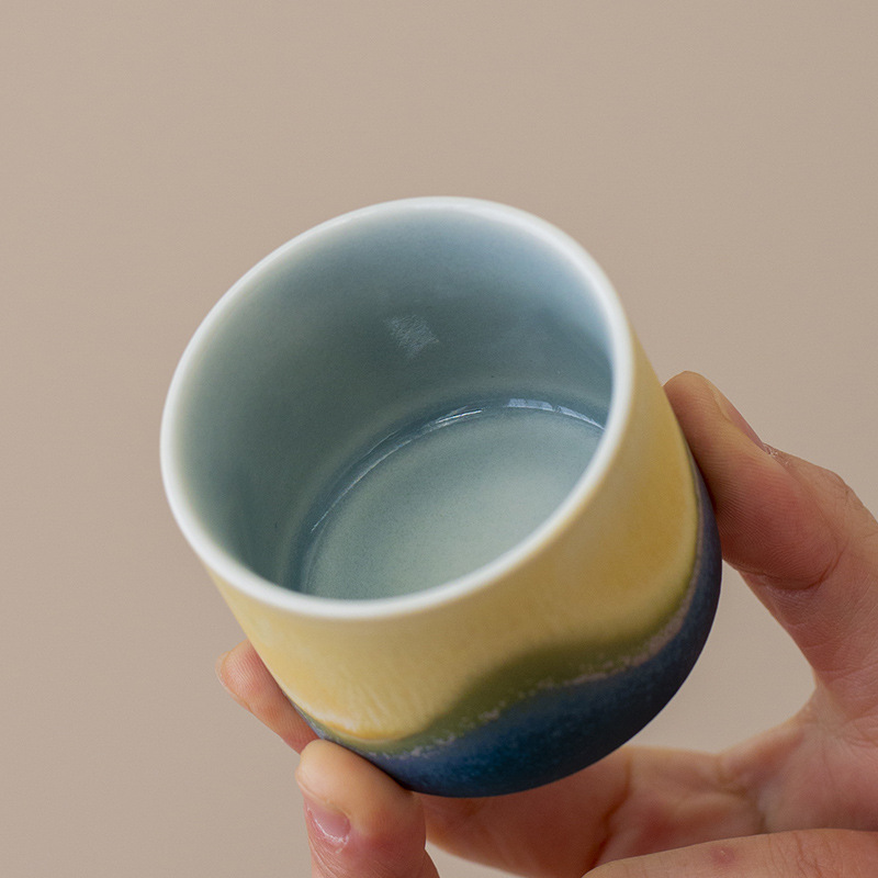 Bảo tàng Cung điện Văn hóa và Sáng tạo Hàng ngàn dặm Giang Sơn Gốm sứ Cốc chủ sở hữu Hộp quà Bộ đồ uống sáng tạo Cốc trà Bộ trà Lễ hội Quà tặng