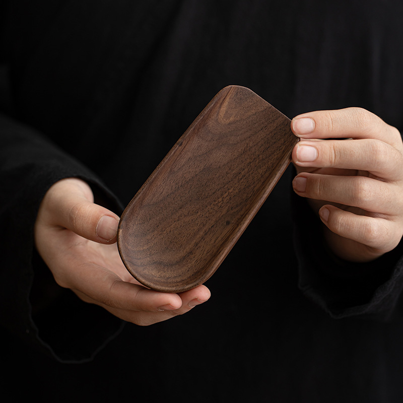 Trà Gỗ Óc Chó, gỗ đặc, tri ân trà, thìa trà sen, phụ kiện trà đạo sáu quý ông thiền, thìa trà kéo