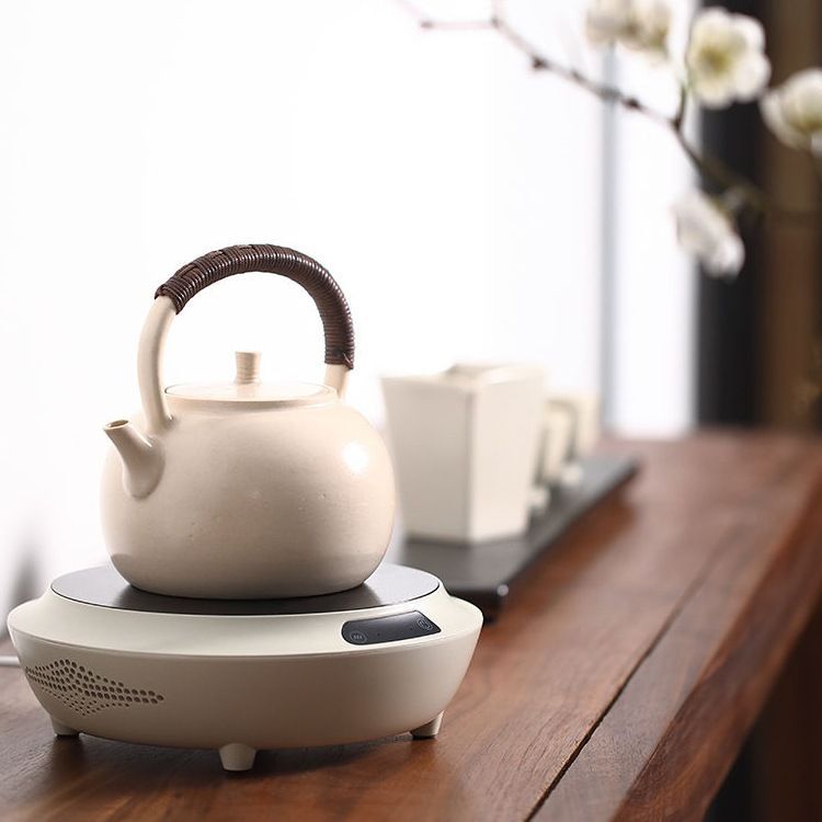 Bếp gốm điện sạch ngồi C1 bếp trà bếp điện mini nhỏ gia dụng nồi sắt nồi Bạc nồi thủy tinh đun nước dụng cụ pha trà