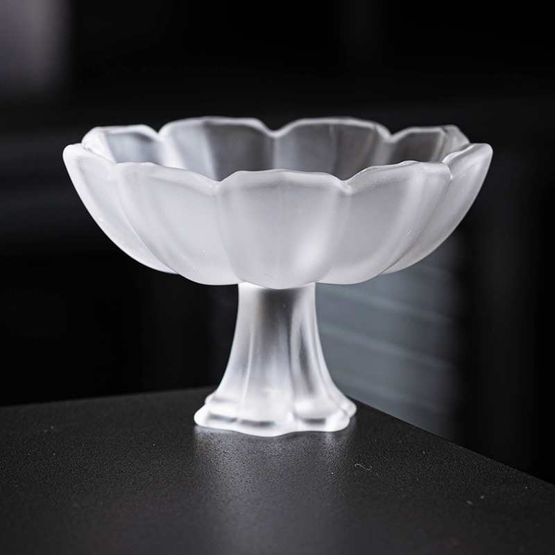 Cốc Trà Hoa sen men màu, Cốc cao, cốc nếm trà chân cao, Cốc thơm rượu gạo, cốc chủ sở hữu sang trọng và giá trị cao