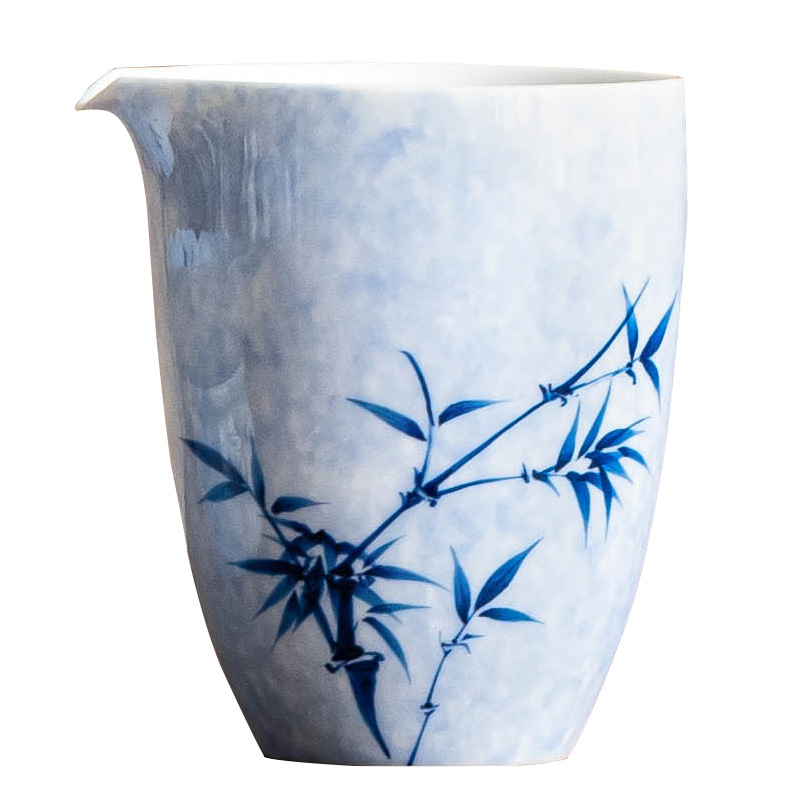 Cốc công thức bằng tre mực vẽ tay, cốc pha trà bằng gốm, cốc pha trà gia dụng, dụng cụ pha trà Kung Fu, cốc pha trà nhiệt độ chịu nhiệt