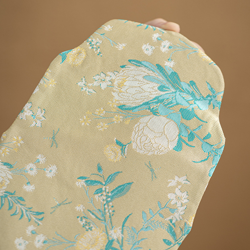 Chậu gỗ óc chó Bắc Mỹ đệm trà Song Jin Fulu giả phong cách Trung Quốc chậu gia dụng khay đựng trà Kung Fu phụ kiện thiền