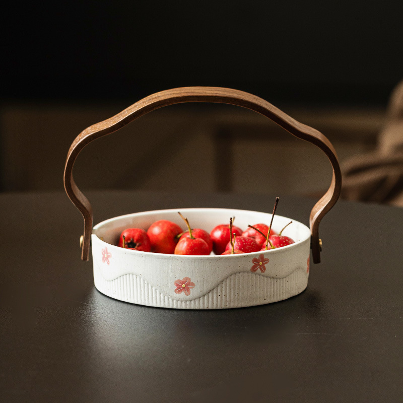 Khay đựng đồ uống giải khát tinh tế kiểu Trung Quốc màu xám thực vật