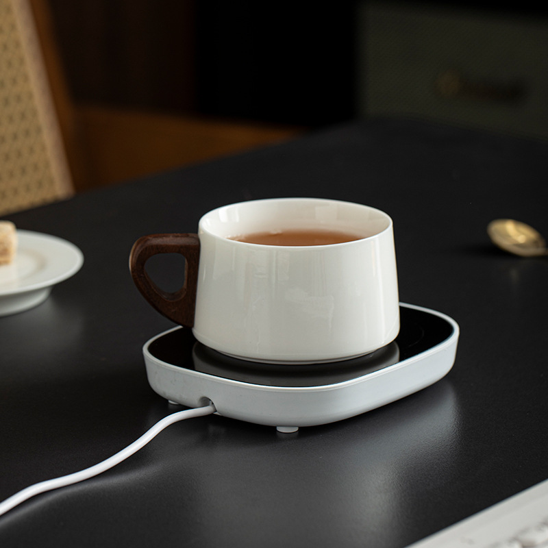 Dụng cụ thần thánh sữa nóng thông minh, đệm nhiệt độ không đổi, đế cốc sưởi ấm, nhiệt độ không đổi 55 độ, có thể điều chỉnh nhiệt độ, đế cốc nước ấm cách nhiệt gia đình