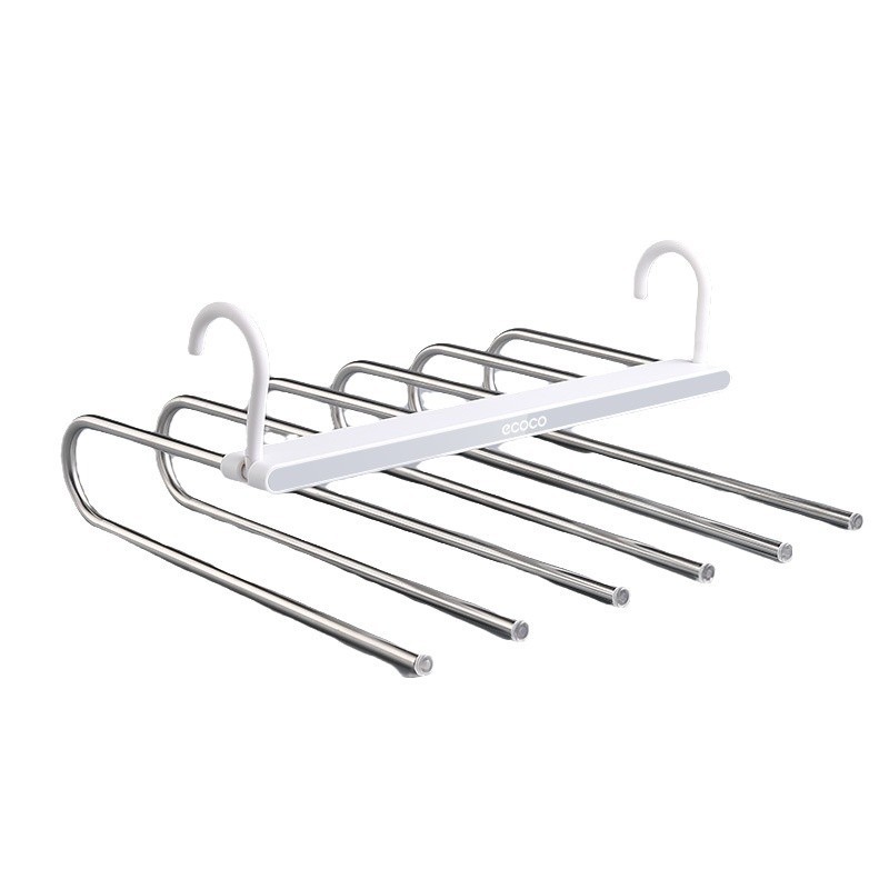 Móc treo quần có thể thu vào đa chức năng móc treo quần đa năng móc treo quần ma thuật gia dụng móc treo quần đựng đồ ban công