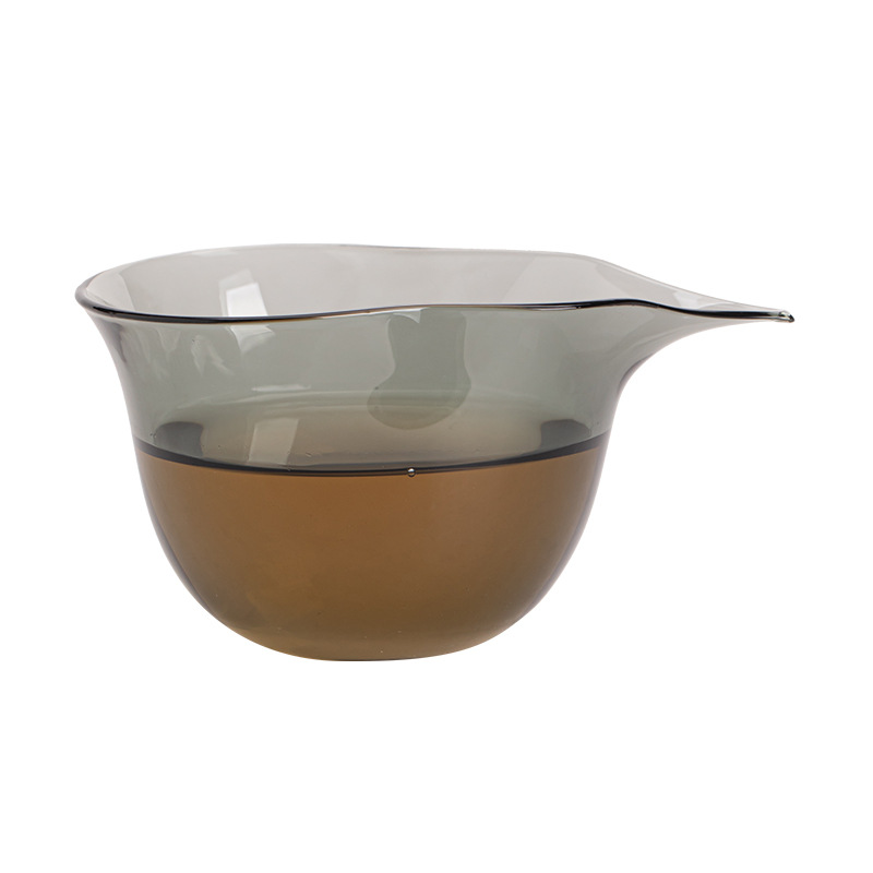 Cốc hồ lô có hàm lượng Borosilicat, Cốc trà thủy tinh chịu nhiệt kiểu Nhật, dụng cụ pha trà Haifen, phụ kiện Bộ trà Kung Fu, cốc đều, cốc công cộng