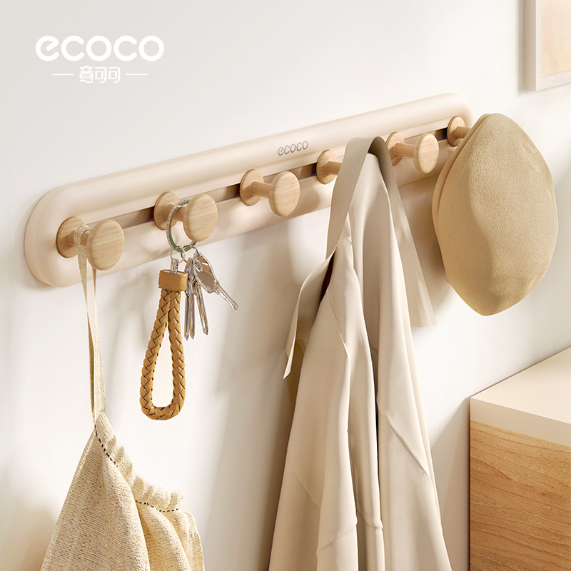 Móc treo sau cửa, móc treo tường mạnh mẽ, móc dán nhà bếp không đục lỗ, móc dán quần áo bán buôn