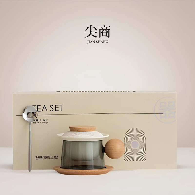 Trà văn hóa và sáng tạo, tách trà, tách thủy tinh, tách trà, tách trà, tách cà phê, cốc nước quà tặng