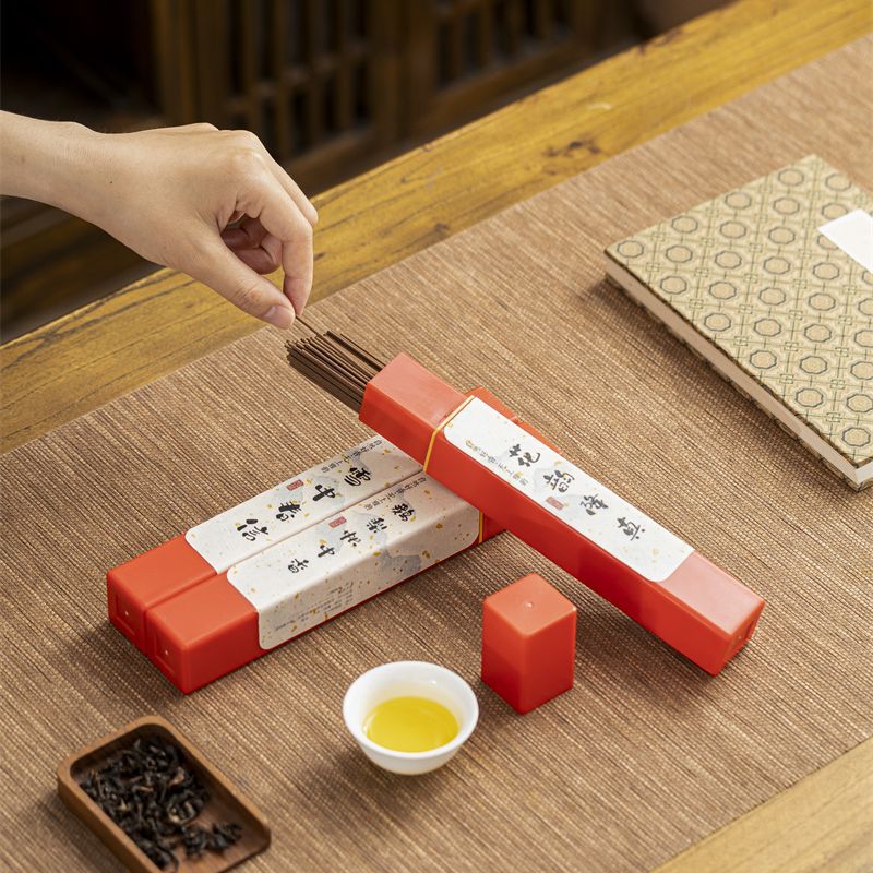 Nhang trầm hương, gỗ đàn hương, lê, hình vuông 50g, chất liệu acrylic, hương truyền thống, dùng trong nhà.
