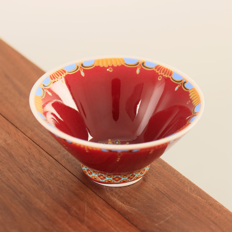 Lang men đỏ nhiệt độ cao nguyên khoáng cổ trà đạo Trung Quốc bộ trà lớn gốm đỏ Trung Quốc nhà chủ cốc