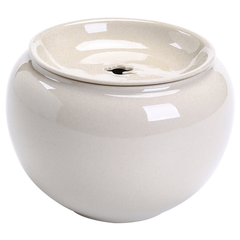 Tro thực vật phong cách Nhật Bản Jianshui gia dụng cổ điển có nắp rửa trà rửa trà nhỏ bể nước trà Kungfu trà đạo không khớp