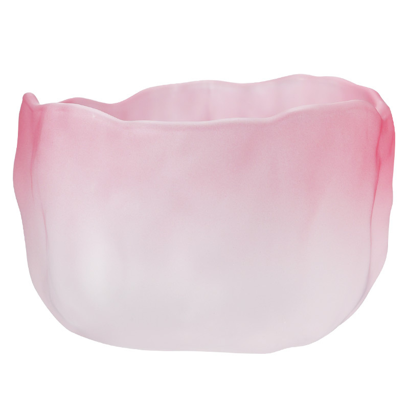 Pha lê Thủy Tinh Cốc Sông Băng Cốc Trà Nhỏ Màu Hồng Cốc Nữ Chủ Nhân Cốc Đơn Bộ Trà Kung Fu Gia Dụng cụ Trà Chén Trà Chén Trà