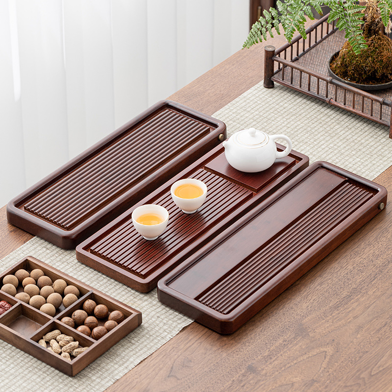 Bộ trà Kung Fu gia dụng bằng gỗ nguyên khối cao cấp kiểu mới 2023