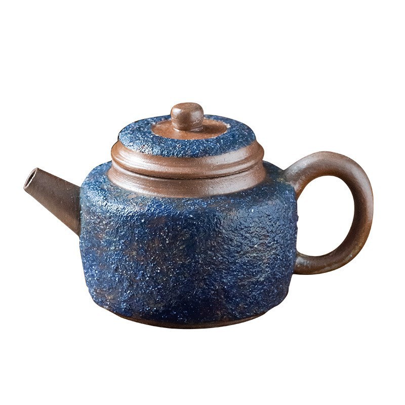 Ấm trà mỏ đá ấm đơn thủ công có lọc gốm sứ cao cấp dụng cụ pha trà Kung Fu đồ pha trà gia dụng dung tích lớn cổ điển