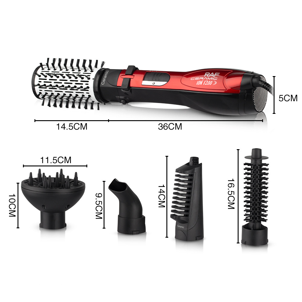 Máy sấy tóc uốn đa chức năng, lược, đầu hoa lê, dụng cụ tạo kiểu tóc tại nhà công suất lớn 5