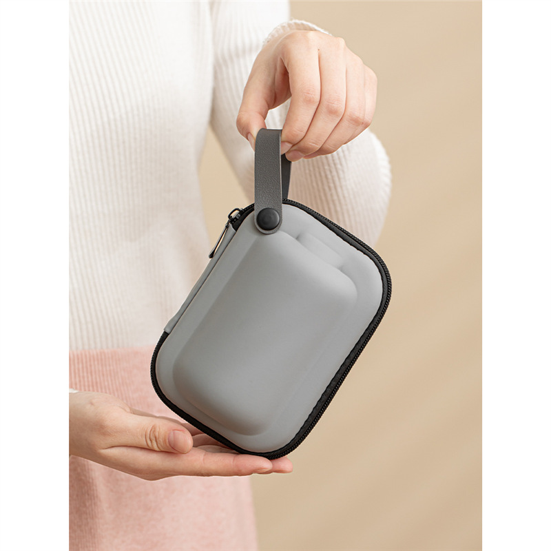 Bộ trà du lịch di động bằng thủy tinh Ấm pha trà ngoài trời cho một người uống nhanh Bộ cốc văn phòng đơn giản