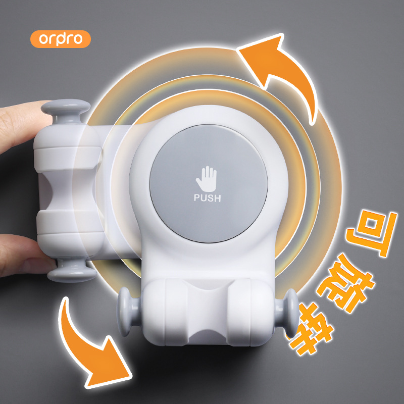 Giá đỡ vòi hoa sen đa năng, giá đỡ khay hút phòng tắm, vòi hoa sen di động trẻ em không cần đục lỗ, đế cố định thần thánh