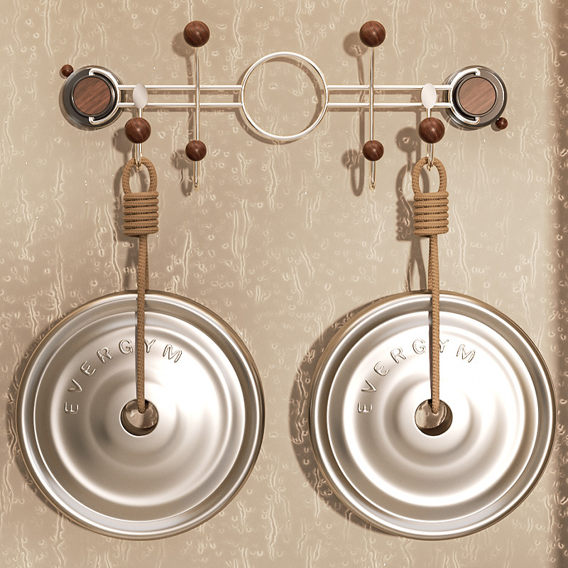 Móc treo sau cửa cốc hút không đục lỗ, cửa ra vào bằng keo mạnh mẽ, giá để mũ phòng ngủ, móc treo tường chịu lực mạnh