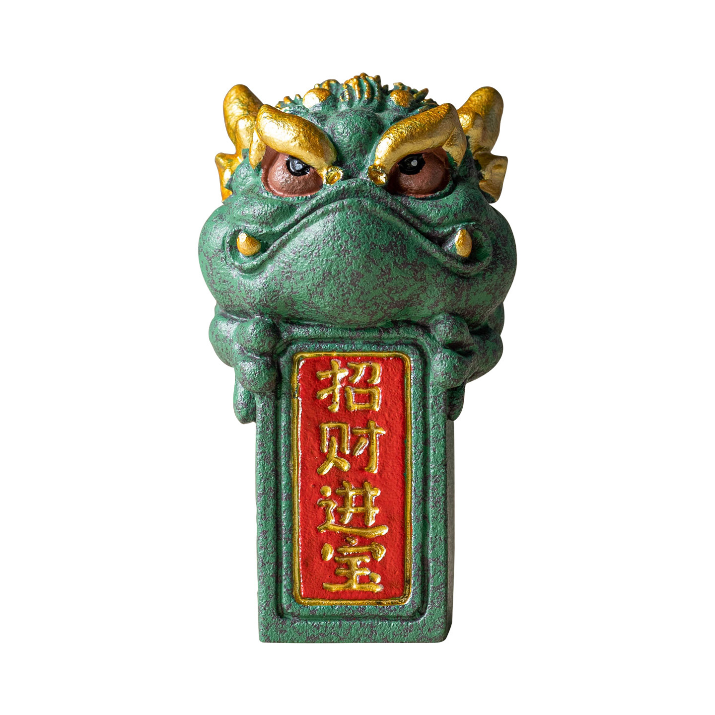 Trang trí phòng khách để bàn bằng đá sa thạch xanh phong cách Trung Quốc thủy triều trang trí phong cảnh bể cá