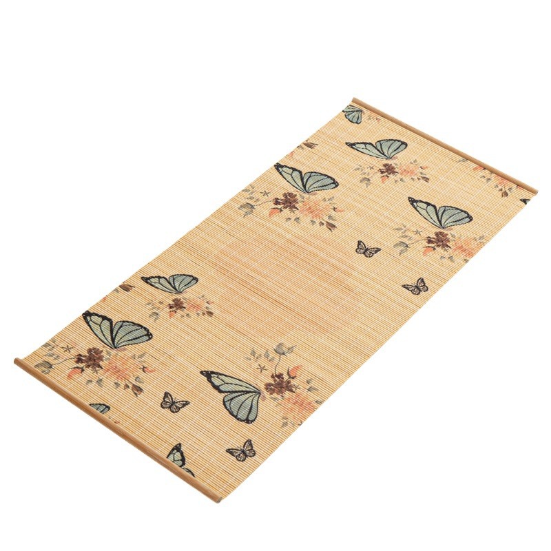 Bàn trà chiếu trúc kiểu Trung Quốc mới đệm cách nhiệt bàn trà chiếu trúc cao cấp Zen đệm bàn trà chống thấm nước