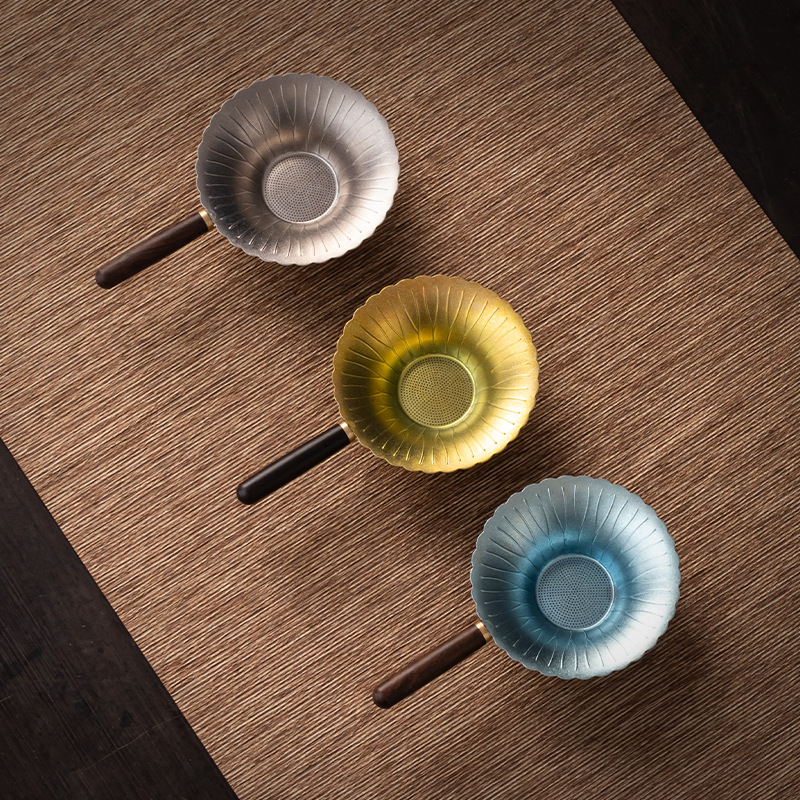 Bộ lọc trà titan nguyên chất Bộ lọc trà Bộ lọc trà Bộ lọc trà siêu mịn Bộ lọc trà tách trà Bộ lọc cao cấp