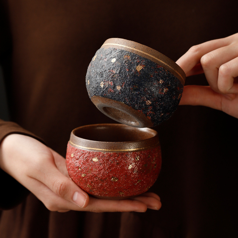 Cốc trà số phận chay cho nam, mỏ đá đặc biệt, sản phẩm Đức Hoa, cốc chủ nhân, bát trà đạo, phòng trà, thủ công