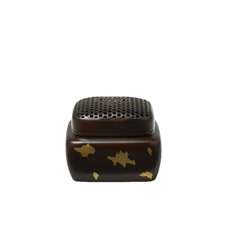 Lư hương bằng đồng nguyên chất, lư hương đĩa trầm hương, lư hương chữ hỷ nhỏ bằng đồng cổ trong nhà gia dụng, lư hương đàn hương Phật