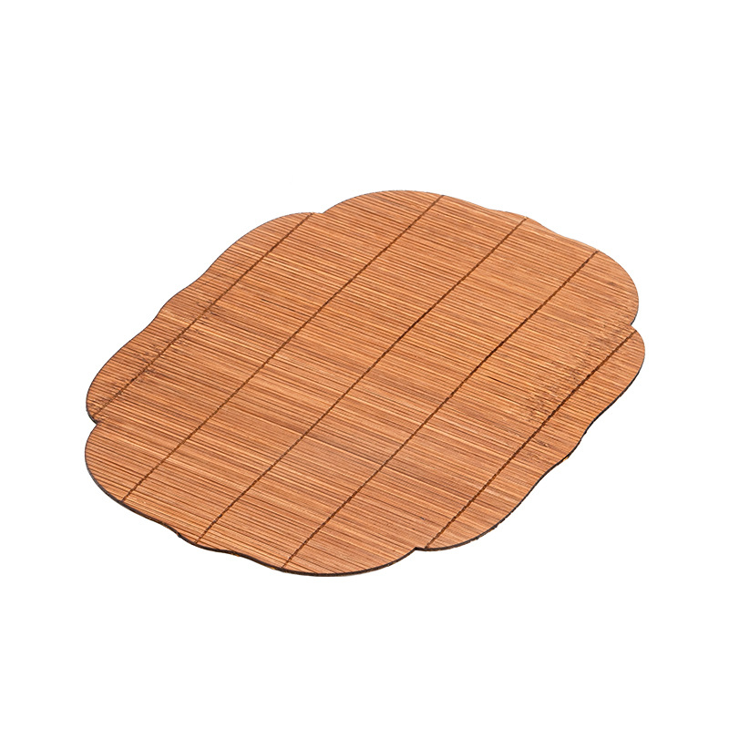 Tre đan sơn lớn chiếu chủ nhân chiếu trà cách nhiệt không thấm nước chiếu trà bàn cờ vải Bộ trà nghệ thuật chiếu trà phụ kiện trà đạo