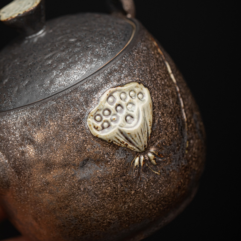 Ấm trà gốm sứ Kung Fu ấm trà gia dụng nhỏ cổ điển