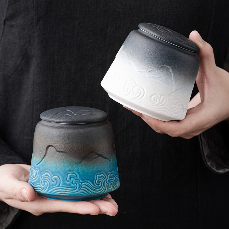 [Giảm giá giải phóng mặt bằng đặc biệt] Khay trà gia dụng gốm sứ Langyu Ấm trà tách trà lọ gạt tàn phụ kiện trà đạo