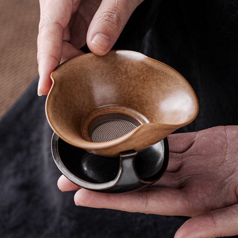 Lò nung thay lọc lọc trà lọc trà lọc trà lọc trà điện gia dụng Phụ Kiện Bộ lọc trà gốm sứ cao cấp