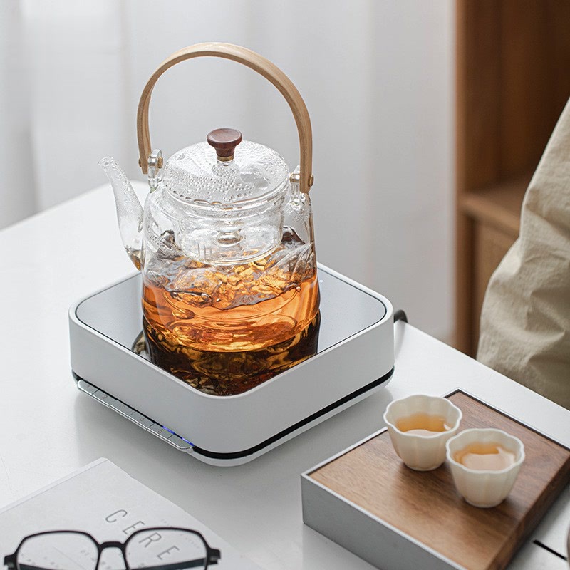 Bếp điện kiểu Trung Quốc mới Bếp Điện Nấu trà gia dụng Bếp điện từ ấm trà kiểu mới bếp ấm trà sưởi ấm bếp gốm điện không ồn ấm trà