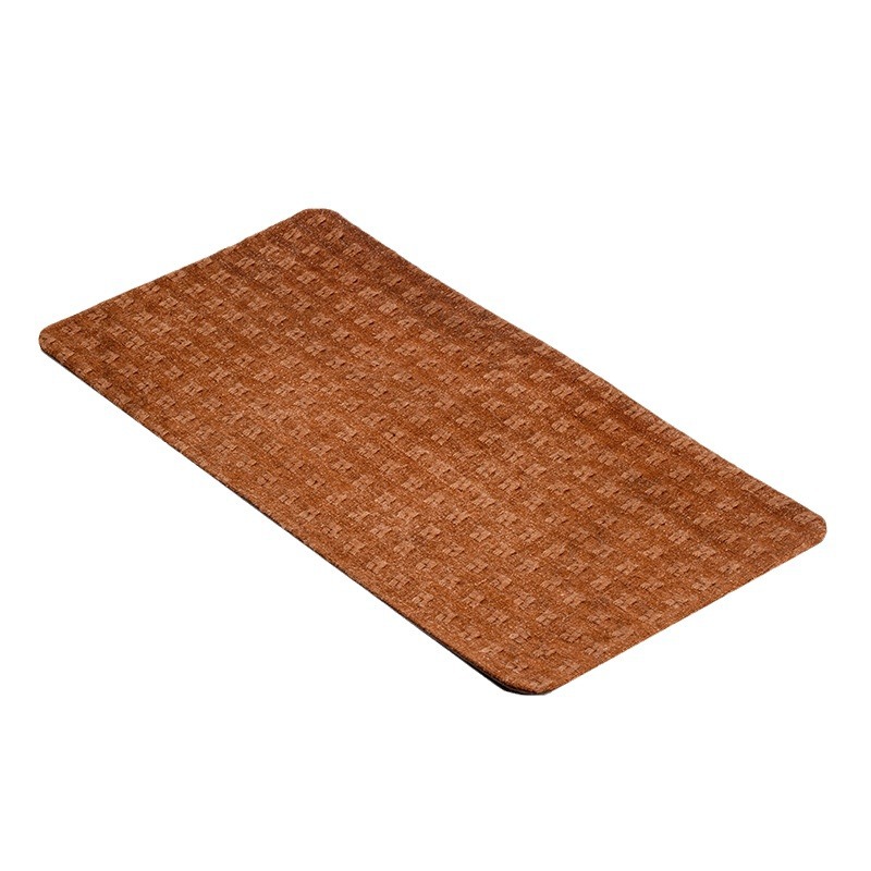 Thảm trà tơ tằm tussah, vật liệu cũ, vải đám mây thơm, thảm bọt khô, thảm trà vải lụa thật, thảm cách nhiệt, cờ bàn trà đạo, chiếu trà gia dụng