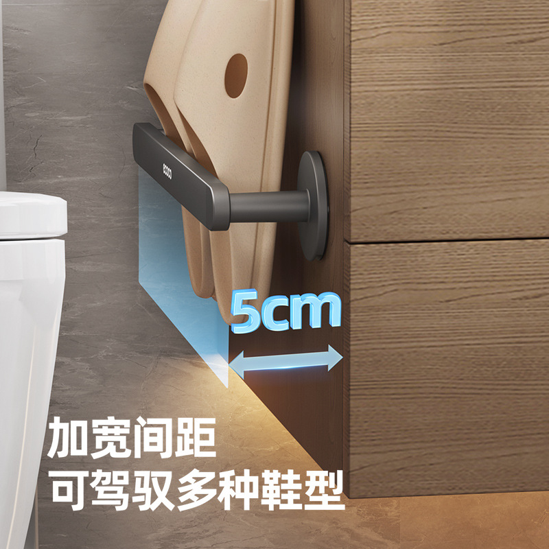 Giá treo giày nhà tắm kiểu treo tường nội thất gia dụng giá treo sau cửa treo giá treo khăn đựng giày