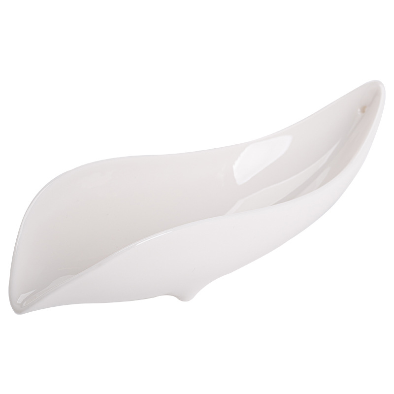 Đồ sứ trắng Dehua tri ân trà sen gốm sứ muỗng cà phê Bộ trà Kung Fu sứ ngọc trà đạo Trà đạo phụ kiện dạy học nghệ thuật