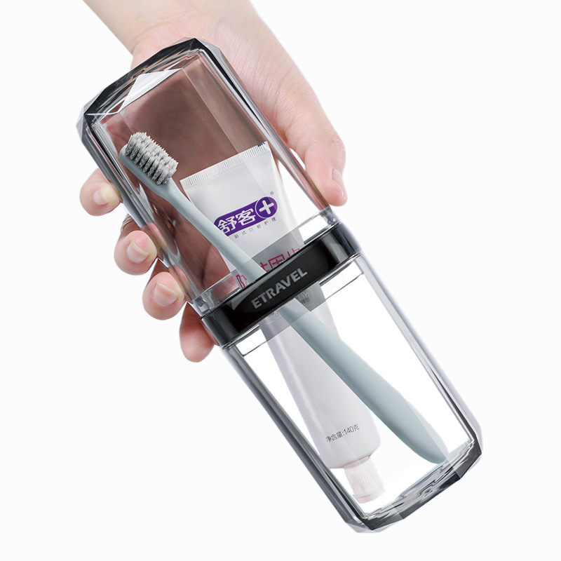 Bộ đồ vệ sinh cá nhân du lịch, cốc đựng nước súc miệng, hộp đựng bàn chải đánh răng, đồ vệ sinh du lịch, hộp đựng bàn chải đánh răng cầm tay