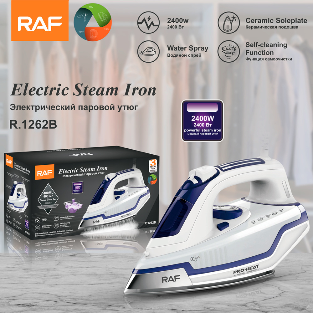 Bàn Ủi Điện bằng hơi nước bằng gốm Sứ gia dụng Châu Âu